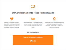 Tablet Screenshot of o2personal.com.br